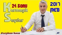 Karmak Saylar 24 Soru (2017 MEB)