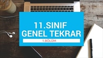 11. Snf MEKANK GENEL TEKRAR 1. Bölüm