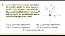 Manyetizma 1 | Akmn manyetik etkisi,manyetik kuvvet MEB 2017 LY