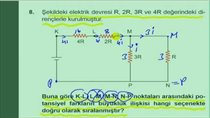 MEB 2017 KAZANIM TESTLER 25 ELEKTRK AKIMI