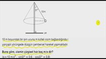 MEKANK ÇEMBERSEL HAREKET VE UYGULAMALARI SORU ÇÖZÜMÜ LYS FZK