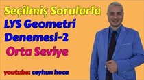 LYS Geometri Denemesi | Orta Seviye-2