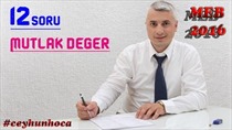 Mutlak Deer 12 Soru (2016 MEB )