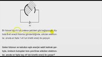 MODERN FZK KARA CSM FOTOELEKTRK OLAY COMPTON SORU CÖZÜMÜ