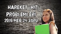 Hareket Problemleri 12 Soru (2016 MEB)