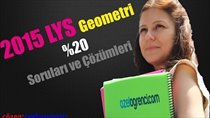 2015 LYS Geometri Sorular %20 ve Çözümleri