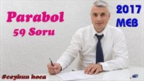 Parabol 59 Soru (2017 MEB)