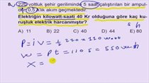 EBA 2017 TESTLER 27 ELEKTRK ENERJS