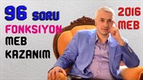 Fonksiyonlar 96 Soru (2016 MEB)