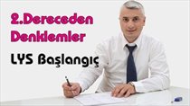 2.Dereceden Denklemler Balangç 