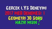 2017 LYS | MEB Denemesi-1| Geometri