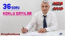 Köklü Saylar 36 Soru (2016 MEB)