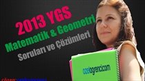 2013 YGS Matematik Geometri Sorular ve Çözümleri