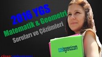 2016 YGS Matematik Geometri Sorular ve Çözümleri