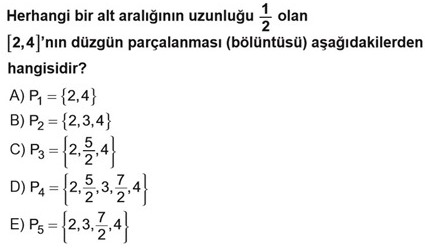 Riemann Toplam - Meb Kazanm Testleri - 3