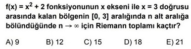 Riemann Toplam - Meb Kazanm Testleri - 4